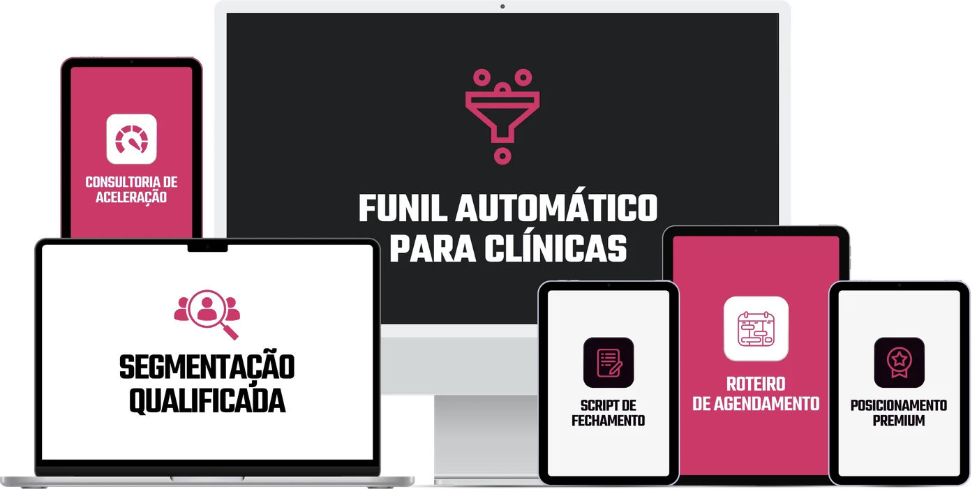 Funil Automático Para Clínicas e os 5 bônus